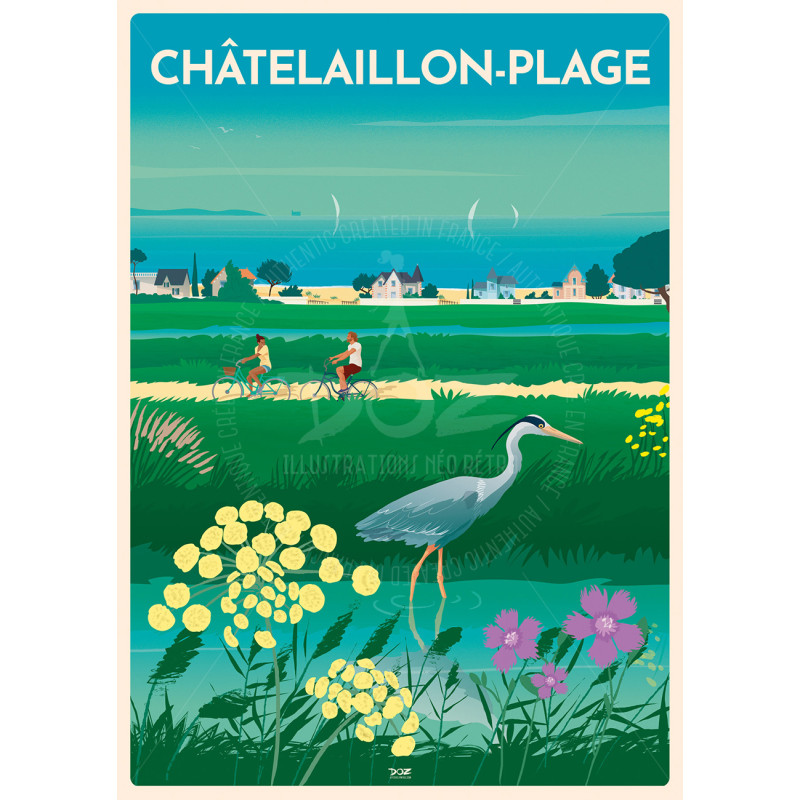 Poster DOZ - Urban Community of La Rochelle - Châtelaillon-Plage