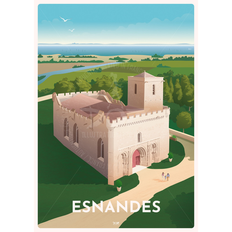 Poster DOZ - Urban Community of La Rochelle - Esnandes