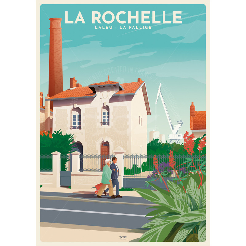 Affiche DOZ - Agglomération de La Rochelle - La Rochelle Laleu La Pallice