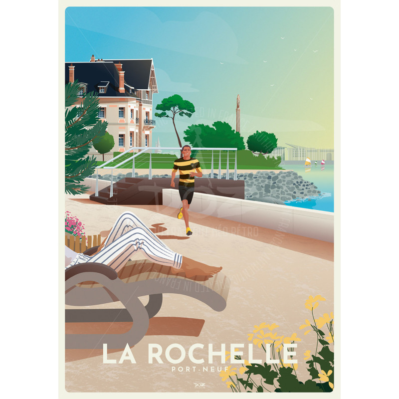 Poster DOZ - Urban Community of La Rochelle - La Rochelle Port-Neuf