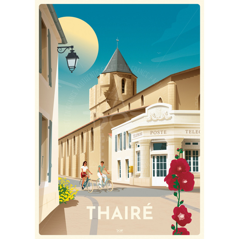 Poster DOZ - Urban Community of La Rochelle - Thairé