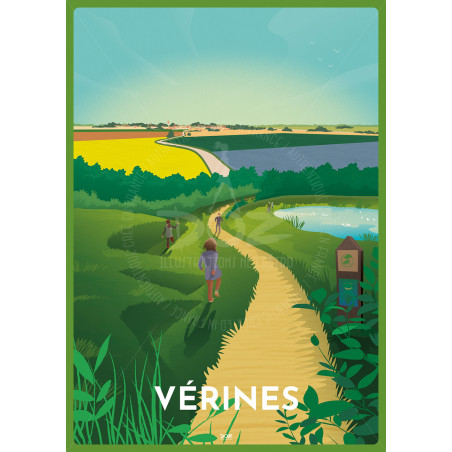 Poster DOZ - Urban Community of La Rochelle - Vérines