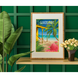 Poster DOZ - Guadeloupe - Sainte-Rose