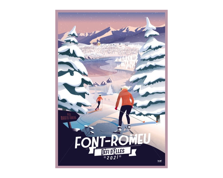 DOZ Poster The Pyrenees - From Saint Lary to Font Romeu