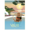 DOZ poster - Vaux-sur-mer - Nauzan beach and White House