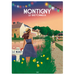 DOZ Poster - Montigny-le-Bretonneux - The Manet Guinguette