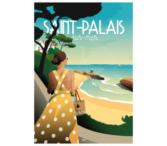 DOZ Poster Saint-Palais-sur-Mer, Le Platin