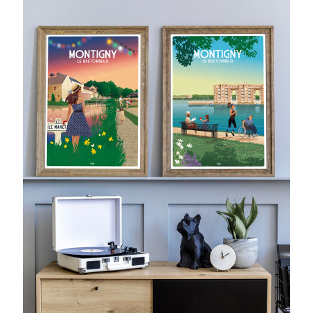 Affiche DOZ - Montigny-le-Bretonneux - Le Manet Guinguette