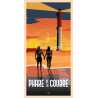 Carte Postale DOZ - Phare de la Coubre de nuit