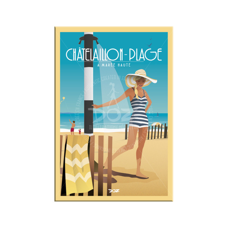 Magnet - Châtelaillon-plage - High tide