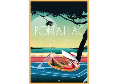 POSTER DOZ Royan Pontaillac convertible