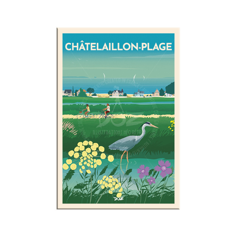 Magnet - Châtelaillon-plage - Marais