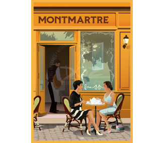 Affiche DOZ Montmartre