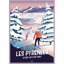 Affiche DOZ Les Pyrénées -...