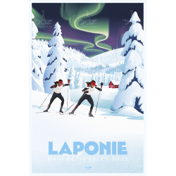 Affiche DOZ - Laponie -...