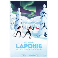 Affiche DOZ - Laponie - Défi d'Elles