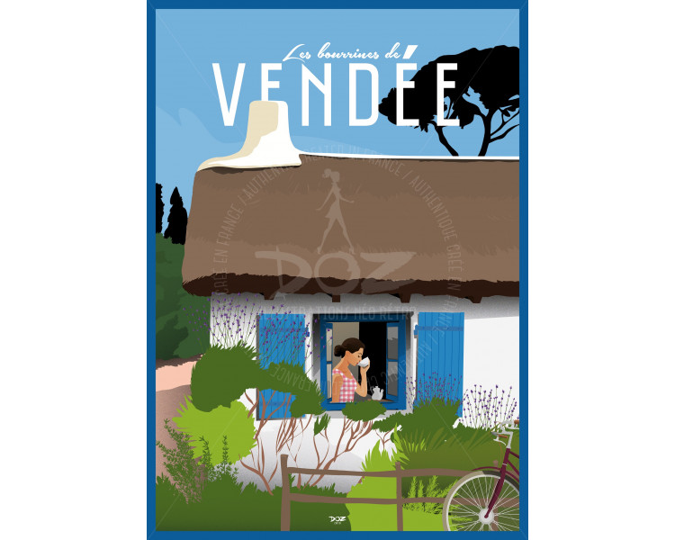 Poster DOZ Les Bourrines de Vendée