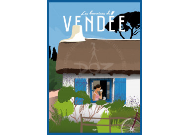 Affiche DOZ Les Bourrines de Vendée