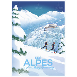 Affiche DOZ - Les Alpes -...