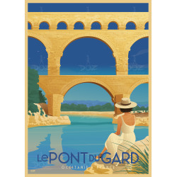 Affiche DOZ - Le Pont du Gard