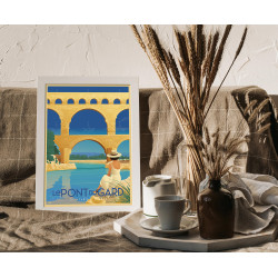 Affiche DOZ - Le Pont du Gard