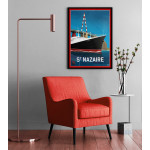 DOZ poster - The Saint-Nazaire Bridge and the France Liner