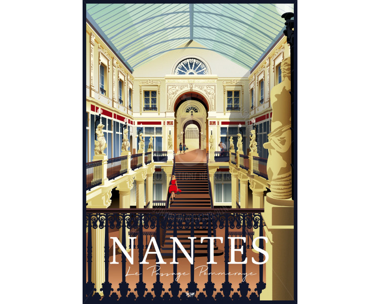 Poster DOZ Nantes - The Passage Pommeraye