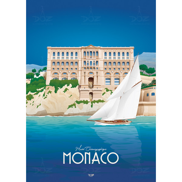 DOZ Poster - Monaco - Oceanographic Museum