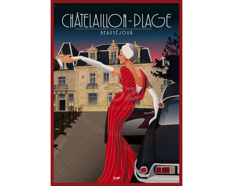 Poster DOZ Châtelaillon-Plage - Beauséjour