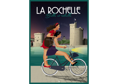 Affiche DOZ La Rochelle Belle et Rebelle