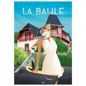 Affiche DOZ - La Baule -...