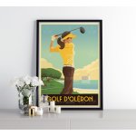 DOZ Poster - Golf - Oléron island and Fort Boyard