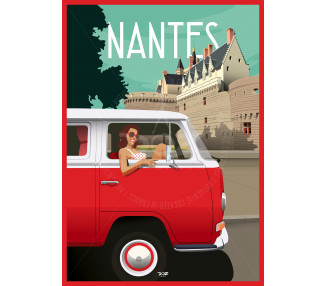 Poster DOZ Nantes - Castle...