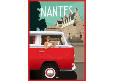 Affiche DOZ Nantes - Château des Ducs de Bretagne - Combi