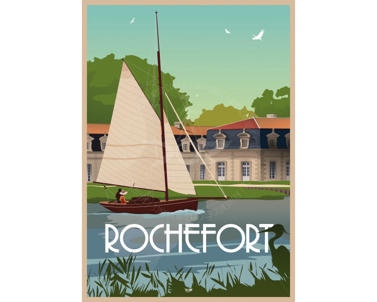 Poster DOZ Rochefort - La Corderie Royale