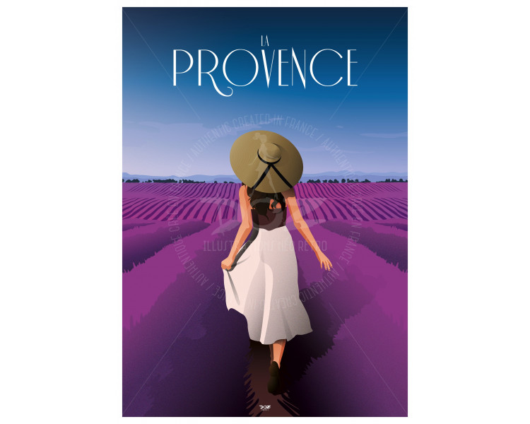 Affiche DOZ La Provence
