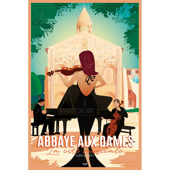 Affiche DOZ - Saintes -...