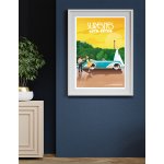 Affiche DOZ - Suresnes - Auto Rétro