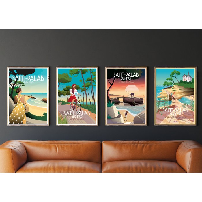 Affiche DOZ Saint-Palais-sur-Mer Le pont du Diable