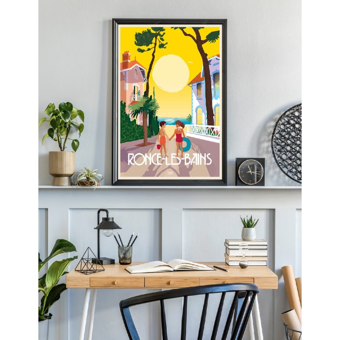 Affiche DOZ Ronce-les-Bains Royan Charente-Maritime