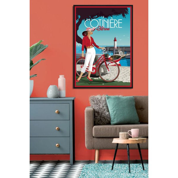 Poster DOZ La Cotinière - Ile d'Oléron