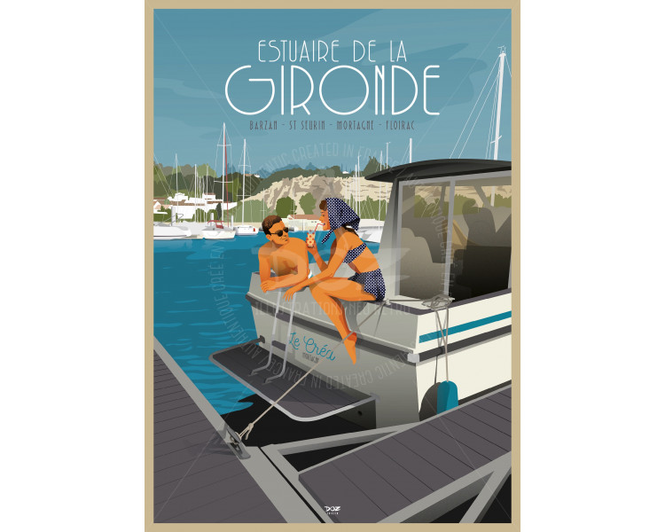 Affiche DOZ Estuaire de la Gironde