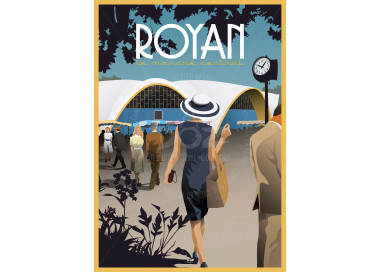 Affiche DOZ Royan - Le marché