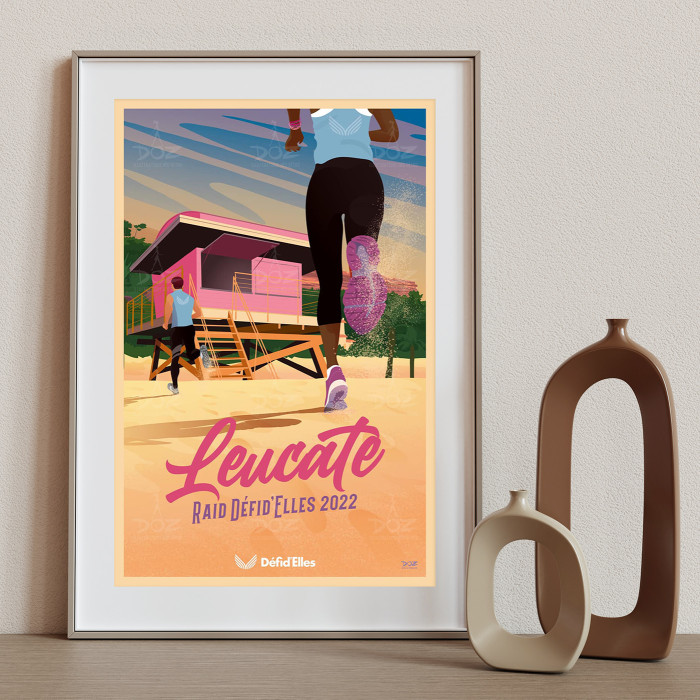 Poster DOZ Leucate - Raid Défid'Elles 2022