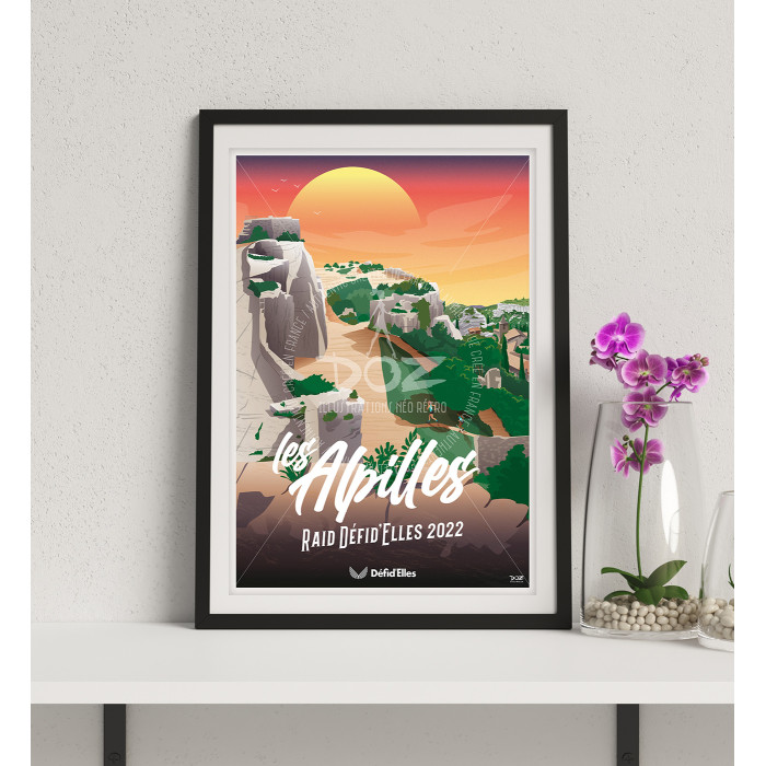 Doz Poster - The Alpilles