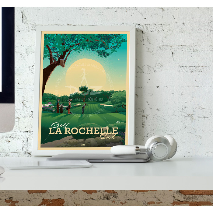 Poster Golf La Rochelle South