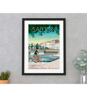 Affiche DOZ - Saujon - Port du Riberou