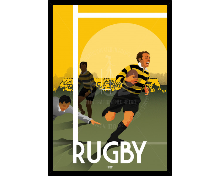 Affiche DOZ Rugby