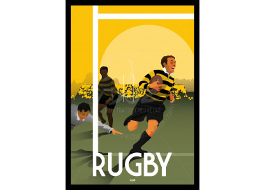DOZ Rugby Poster