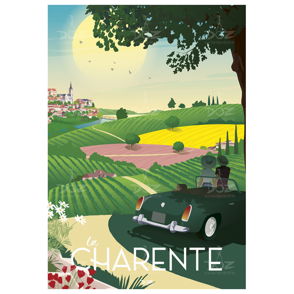 Affiche DOZ - La Charente